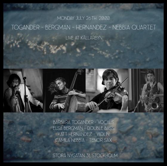 Togander - Bergman - Hernandez - Nebbia Quartet